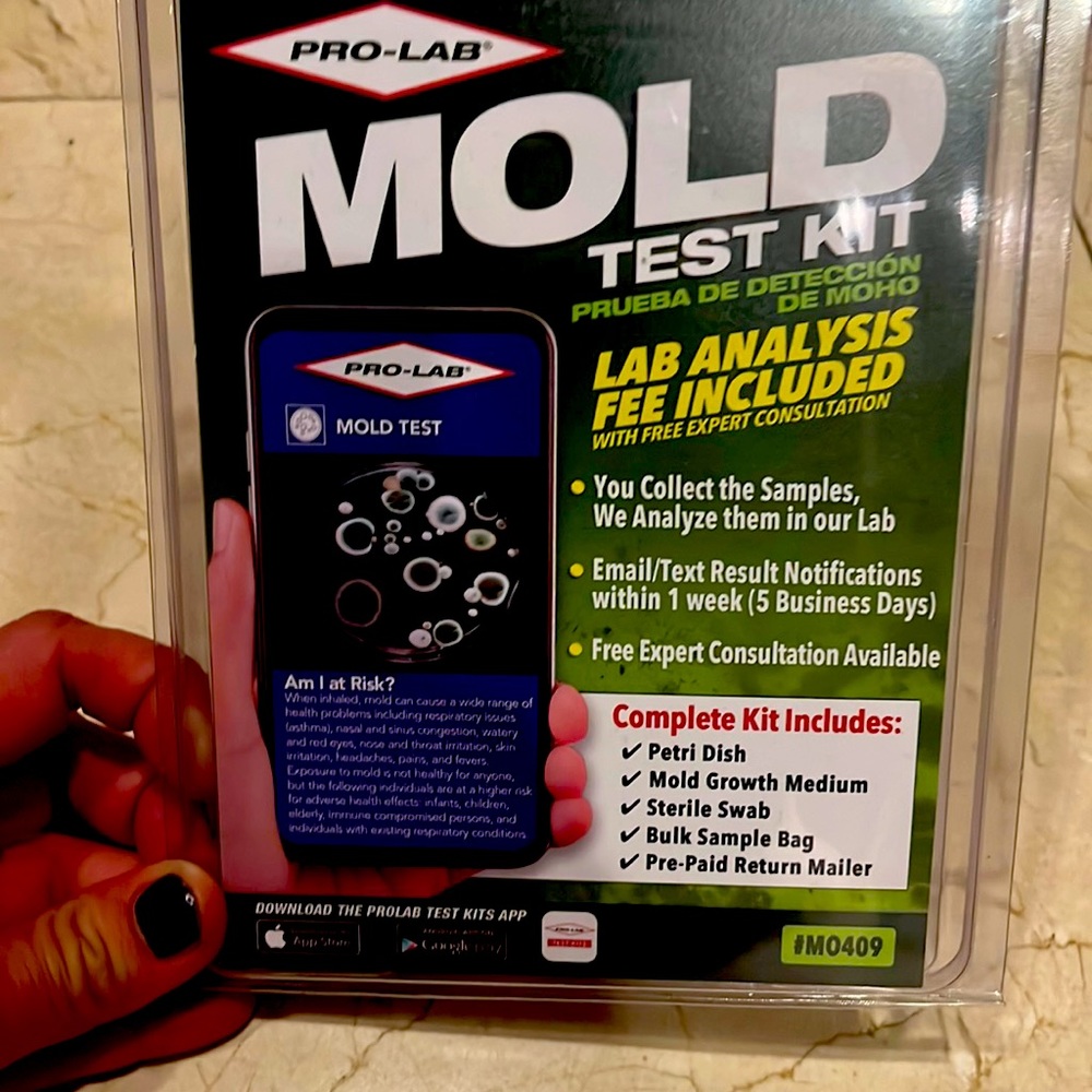 NWT pro-Lab mold test kit- includes lab fees